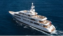 Feadship Motor Yacht From Above